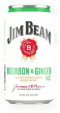 Jim Beam Bourbon And Ginger Ale