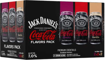 Jack Daniel's Coca-Cola Flavors Pack