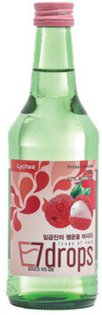 Iw Kor 7drops Soju Lychee 375m