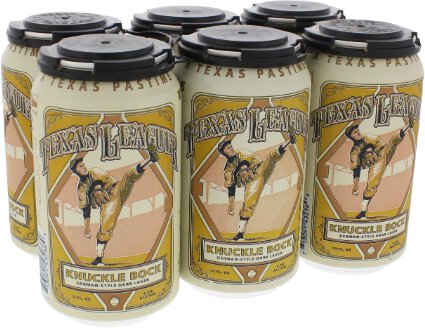 Texas Leaguer Brewing Co Knuckle Bock 12oz can