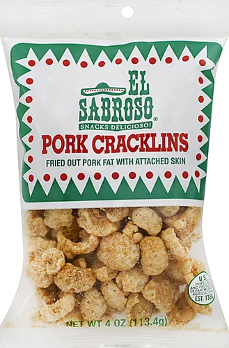 El Sabroso Pork Cracklins Reg