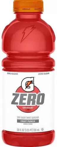 Gatorade Zero Fruit Punch 20OZ