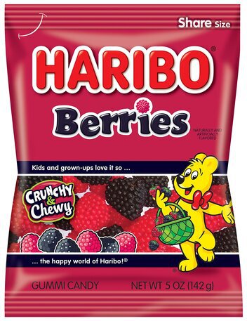 Haribo Berries 5Oz Bag