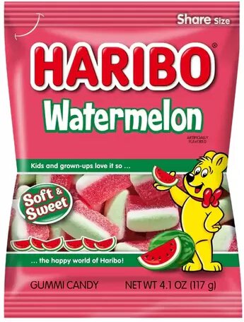 Haribo Watermelon 4.1Oz Bag