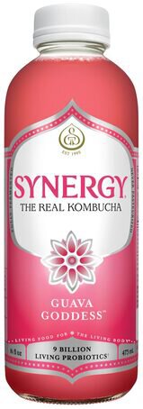 GTs Guava Goddess Organic Kombucha 16oz