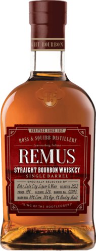 Remus Single Barrel Bourbon Whiskey