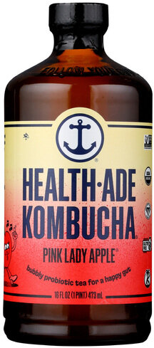 Health-Ade Organic Kombucha Pink Lady Apple 16oz