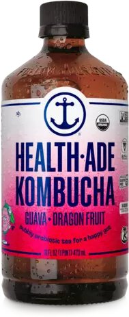 Health-Ade Organic Kombucha Guava Dragon Fruit 16oz
