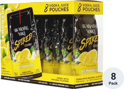 Spiked Cooler Lemon Pouche