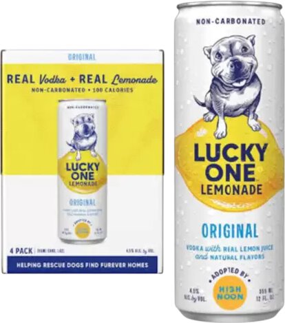 Lucky One Original Lemonade 4pk