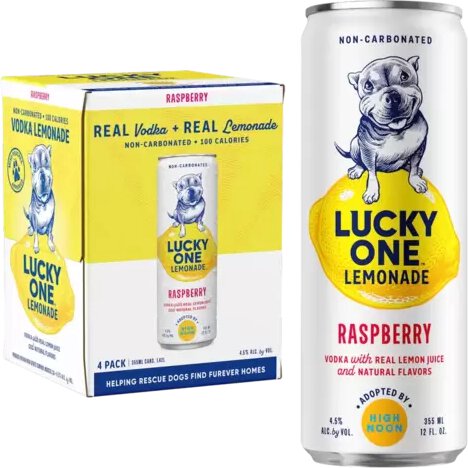 Lucky One Vodka Lemonade Raspberry