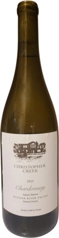 Christopher Creek Chardonnay Russian River