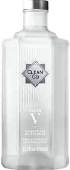 CleanCo Clean V Non Alcoholic Apple Vodka Alternative Spirit