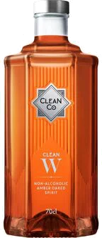 CleanCo Clean W Non-Alcoholic Whiskey Alternative Spirit