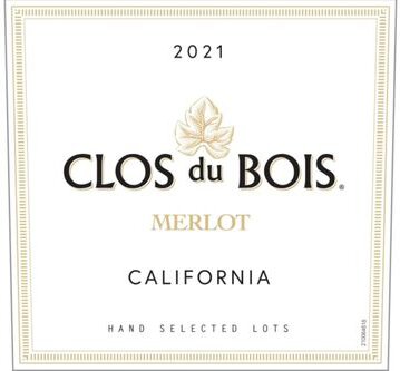 Clos du Bois Merlot California