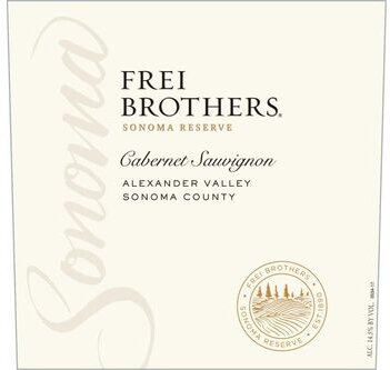 Frei Brothers Cabernet Sauvignon Sonoma Reserve Alexander Valley