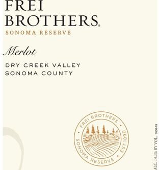Frei Brothers Merlot Sonoma Reserve Dry Creek Valley