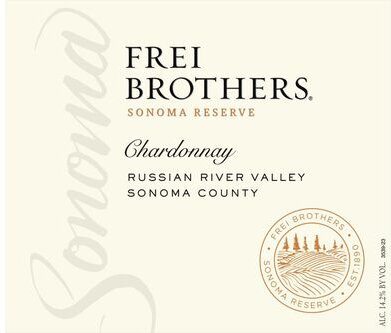 Frei Brothers Chardonnay Sonoma Reserve Russian River Valley