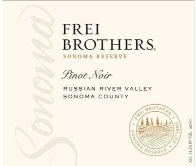 Frei Brothers Pinot Noir Sonoma Reserve Russian River Valley