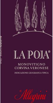 Allegrini Veronese Corvina La Poja Monovitigno