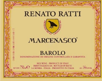 Renato Ratti Barolo Marcenasco