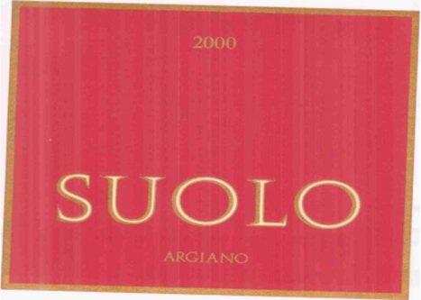 Argiano Toscana Suolo