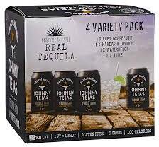 JOHNNY TEJAS RANCH WATER VARIETY 4PK