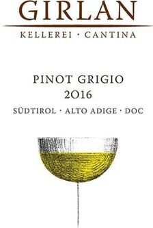 Girlan Pinot Grigio Alto Adige