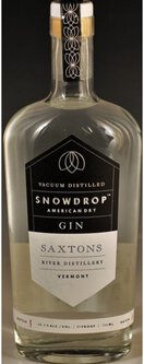 Saxtons River Distillery Snowdrop American Dry Gin Vermont