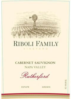Riboli Family Wine Estates Cabernet Sauvignon 100 Years Anniversary Napa Valley