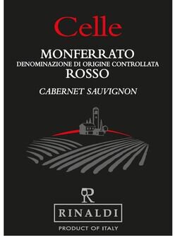 Villa Rinaldi Monferrato Cabernet Sauvignon Celle Rosso
