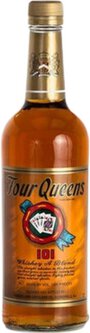 Four Queens Blended Whiskey 101 Proof