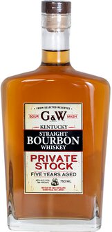 G&W Private Stock Bourbon 5 Year