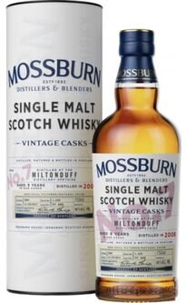Mossburn No. 7 Miltonduff Single Malt Scotch 9 Year