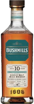 Bushmills Limited Release 10 Years Old Private Reserve Burgundy Cask Single Malt Irish Whiskey