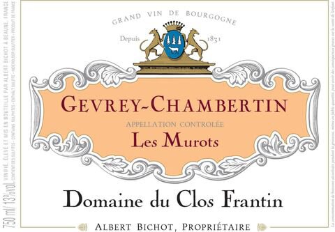 Domaine du Clos-Frantin Gevrey-Chambertin Les Murots