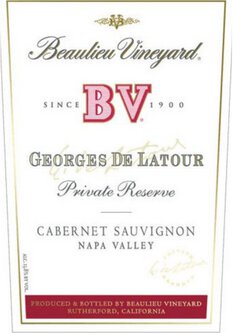 BV Georges de Latour Private Reserve Cabernet Sauvignon