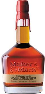 Maker's Mark Kentucky Straight Bourbon Whiskey Cask Strength 108.8 Proof