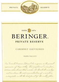 Beringer Private Reserve Cabernet Sauvignon