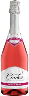 Cook's California Blush Champagne Sparkling Sweet Rose