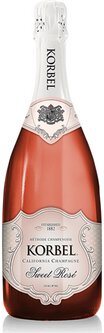 Korbel Sweet Rose California Champagne