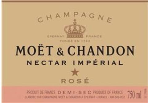 Moet & Chandon Nectar Imperial Rose