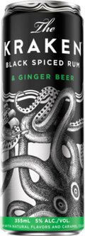 Kraken Black Spiced Rum & Ginger Beer