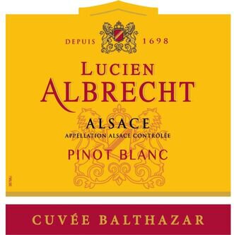 Lucien Albrecht Pinot Blanc Cuvee Balthazar