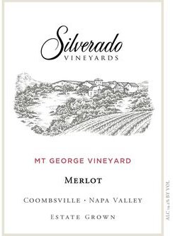 Silverado Vineyards Mt. George Vineyard Merlot