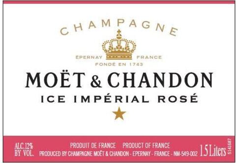 Moet & Chandon Champagne Ice Imperial Rose