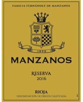 Bodegas Manzanos Rioja Reserva