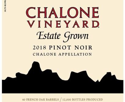Chalone Vineyard Pinot Noir Chalone