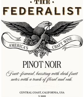 The Federalist Pinot Noir Central Coast