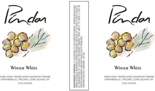 Pindar Vineyards Winter White